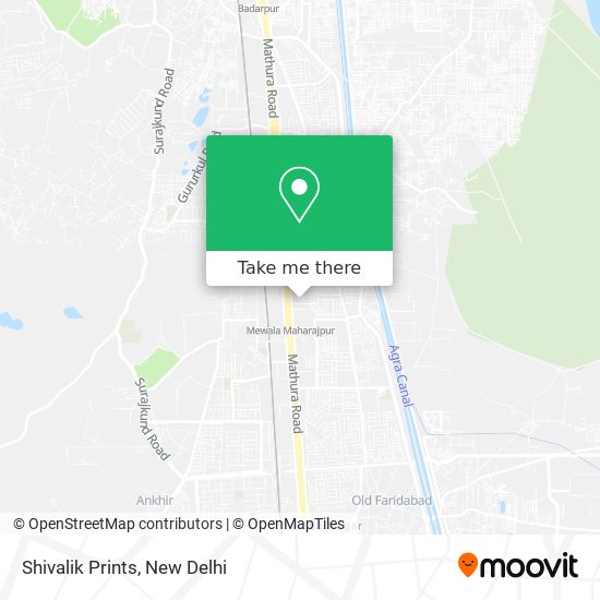 Shivalik Prints map