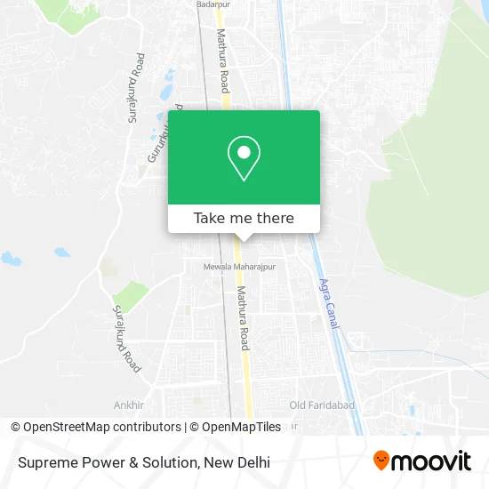 Supreme Power & Solution map