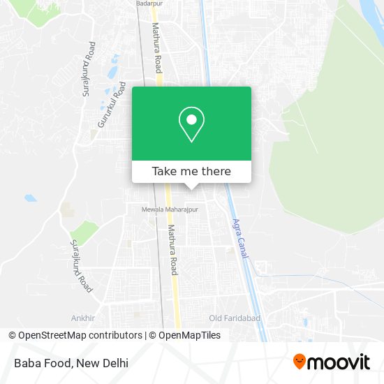 Baba Food map