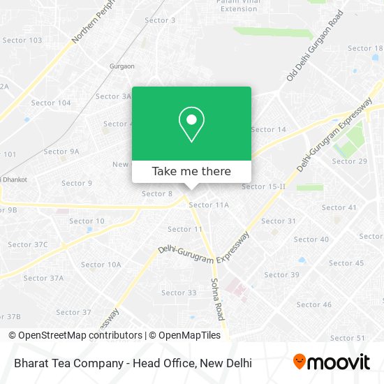 Bharat Tea Company - Head Office map