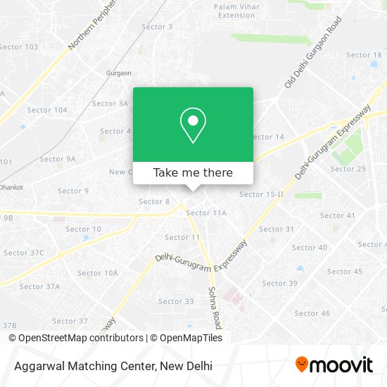 Aggarwal Matching Center map