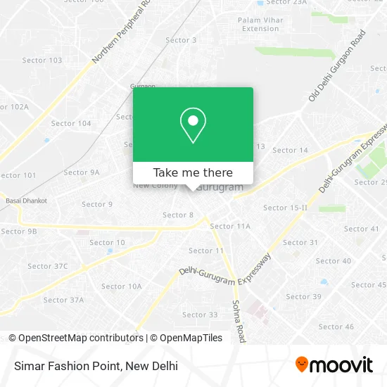 Simar Fashion Point map
