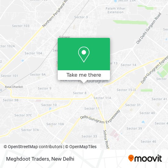 Meghdoot Traders map