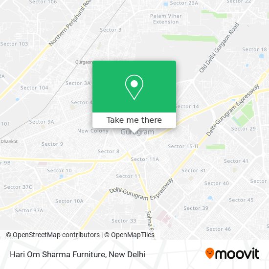 Hari Om Sharma Furniture map