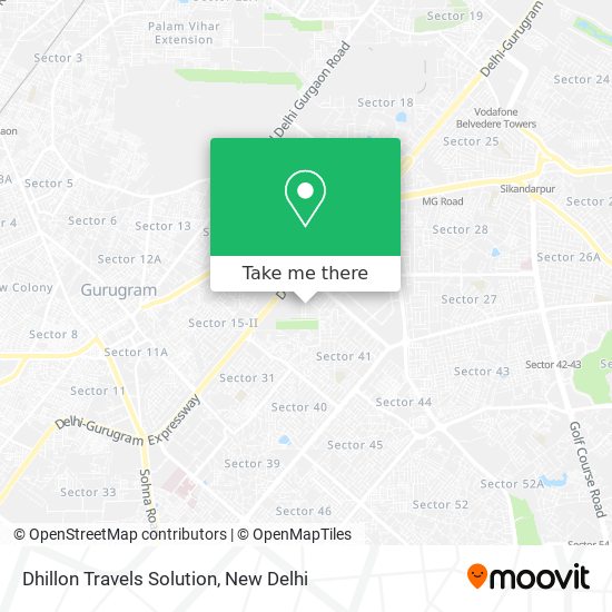 Dhillon Travels Solution map