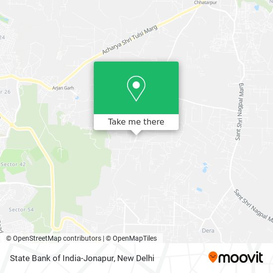 State Bank of India-Jonapur map