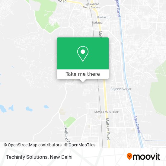 Techinfy Solutions map