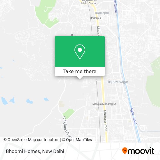 Bhoomi Homes map