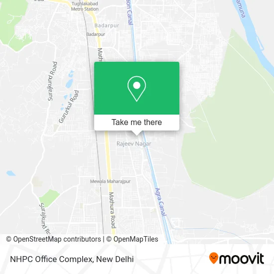 NHPC Office Complex map