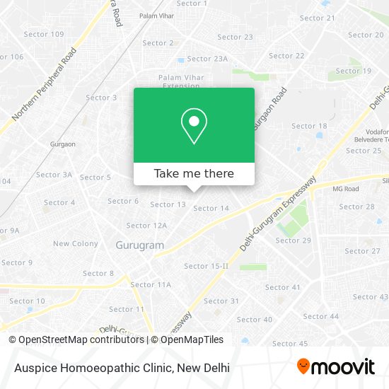 Auspice Homoeopathic Clinic map