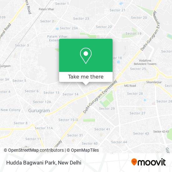 Hudda Bagwani Park map