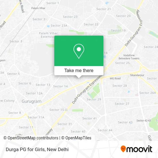 Durga Pg For Girls map