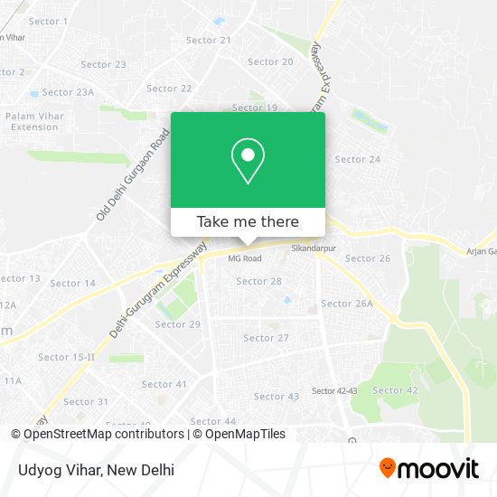 Udyog Vihar map