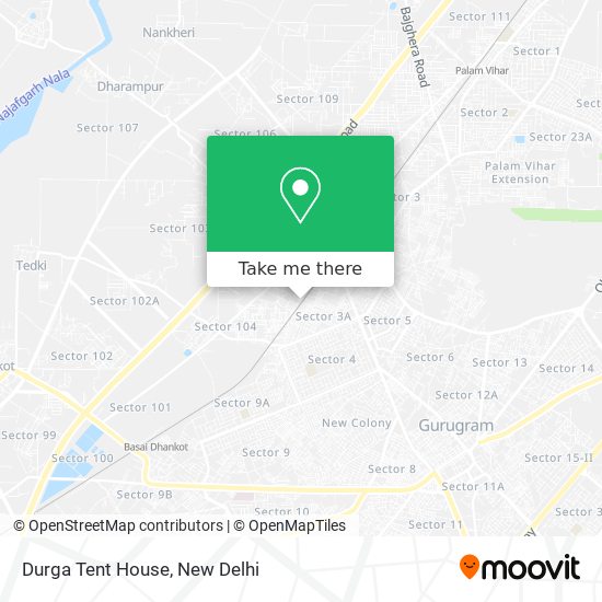 Durga Tent House map