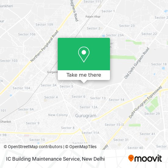 IC Building Maintenance Service map