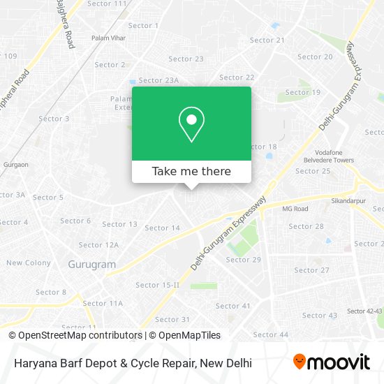 Haryana Barf Depot & Cycle Repair map