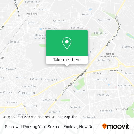 Sehrawat Parking Yard-Sukhrali Enclave map