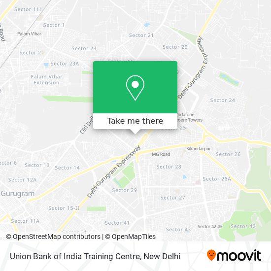 Union Bank of India Training Centre map