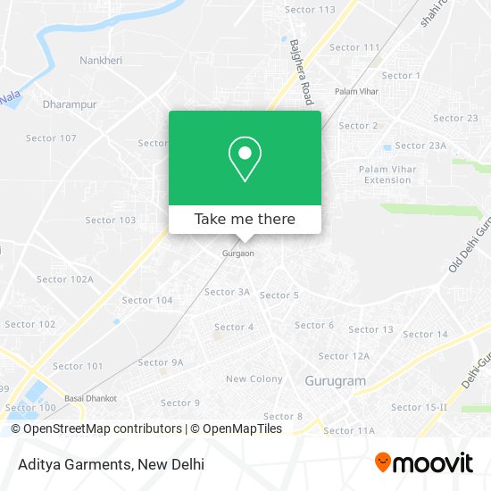 Aditya Garments map