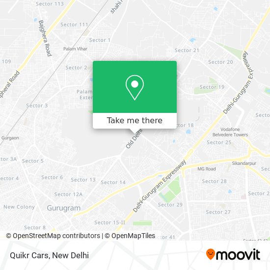 Quikr Cars map