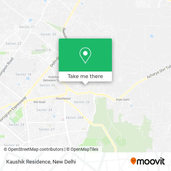 Kaushik Residence map