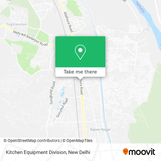 Kitchen Equipment Division map
