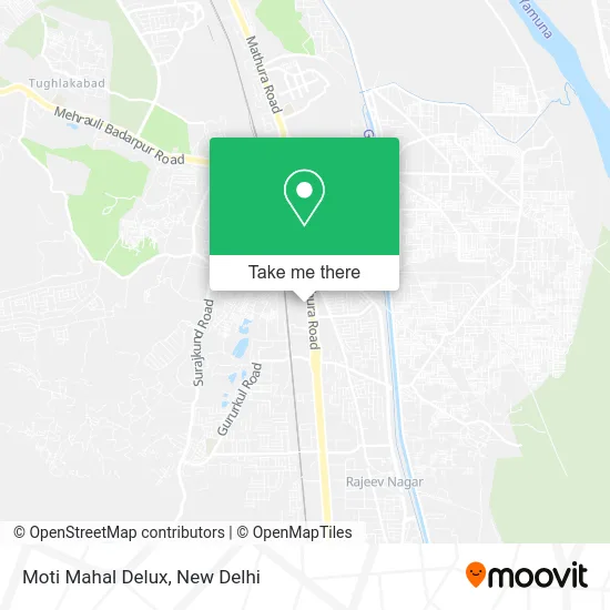 Moti Mahal Delux map