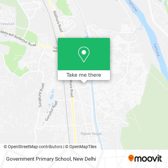 Government Primary School map