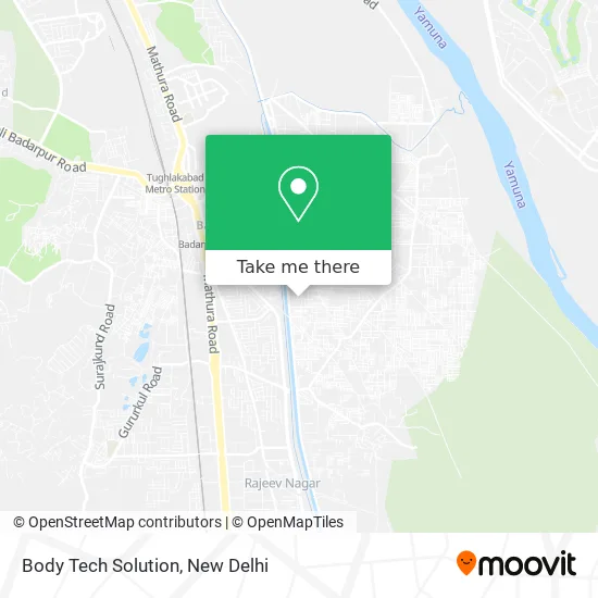 Body Tech Solution map