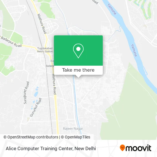 Alice Computer Training Center map