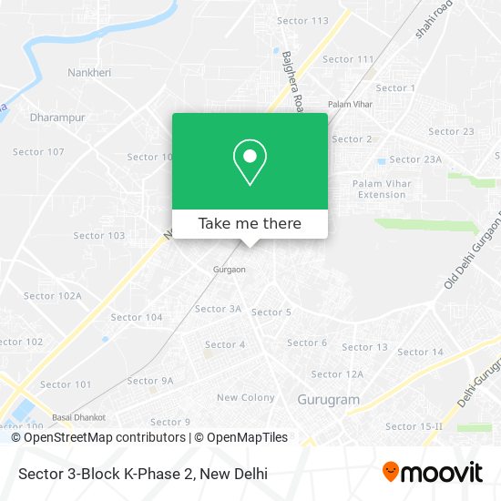Sector 3-Block K-Phase 2 map