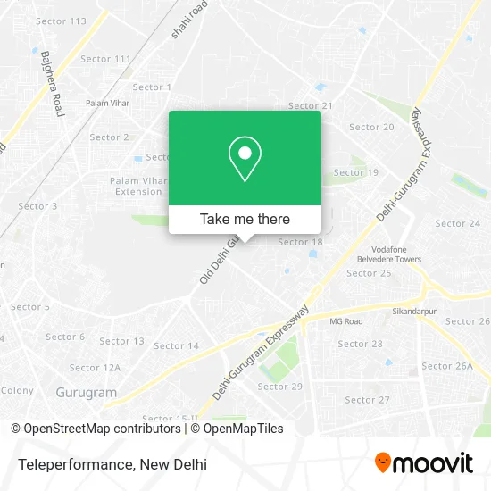 Teleperformance map