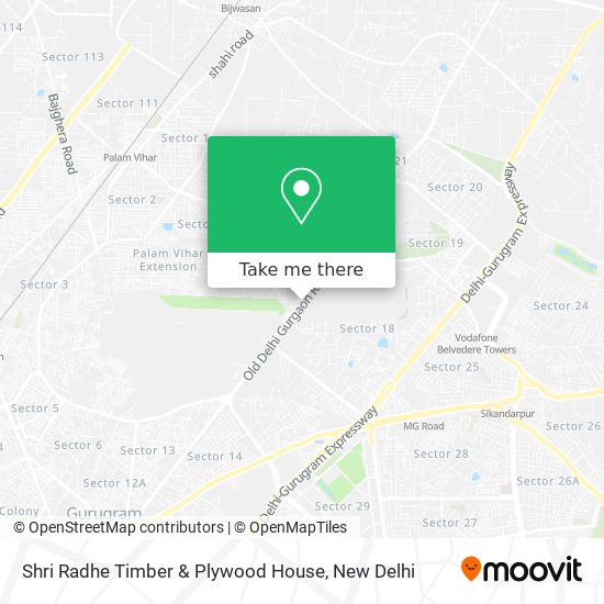 Shri Radhe Timber & Plywood House map