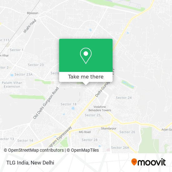 TLG India map