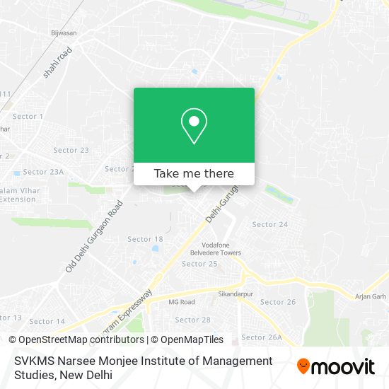 SVKMS Narsee Monjee Institute of Management Studies map