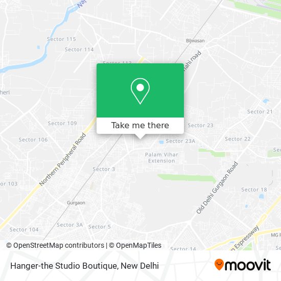 Hanger-the Studio Boutique map