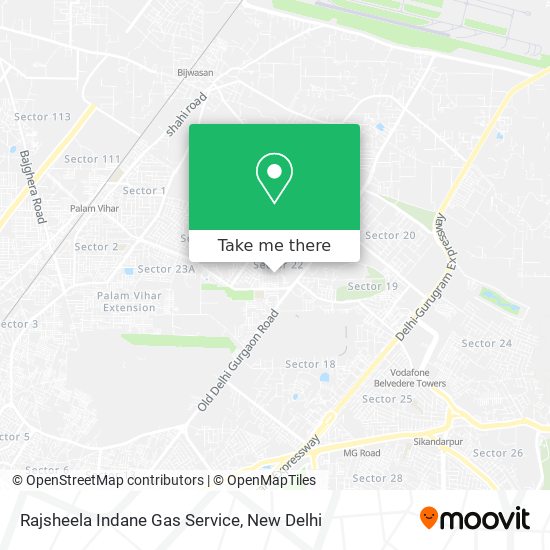 Rajsheela Indane Gas Service map