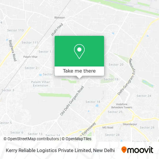 Kerry Reliable Logistics Private Limited map