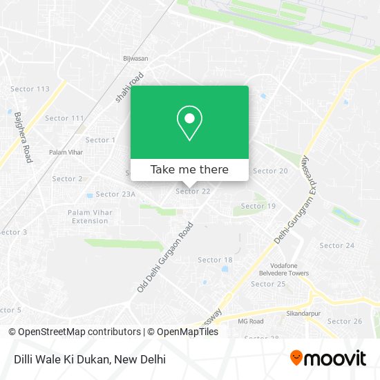 Dilli Wale Ki Dukan map