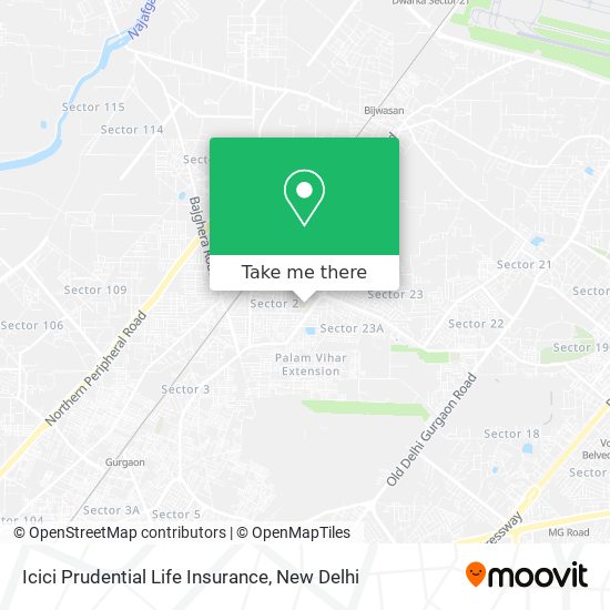Icici Prudential Life Insurance map