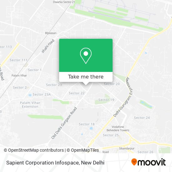 Sapient Corporation Infospace map