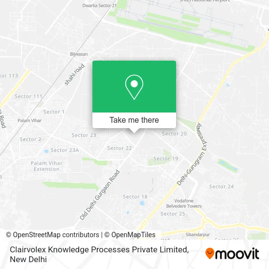 Clairvolex Knowledge Processes Private Limited map