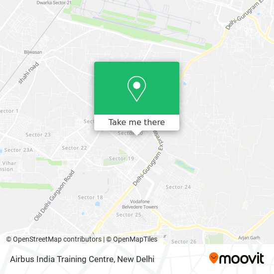 Airbus India Training Centre map