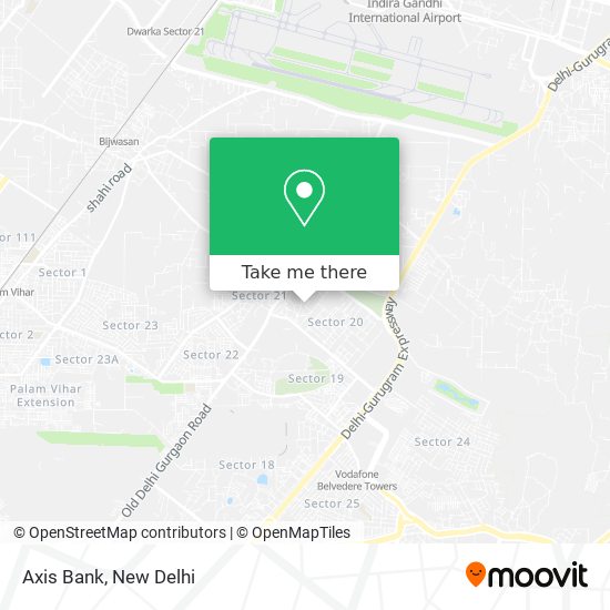 Axis Bank map