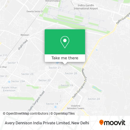 Avery Dennison India Private Limited map