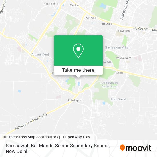 Sarasawati Bal Mandir Senior Secondary School map