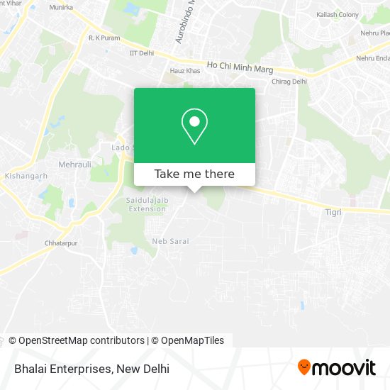 Bhalai Enterprises map