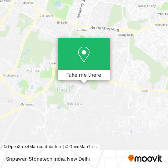 Sripawan Stonetech India map