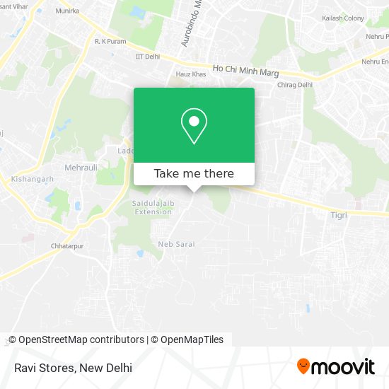 Ravi Stores map