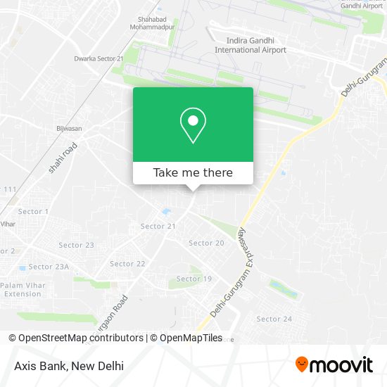 Axis Bank map